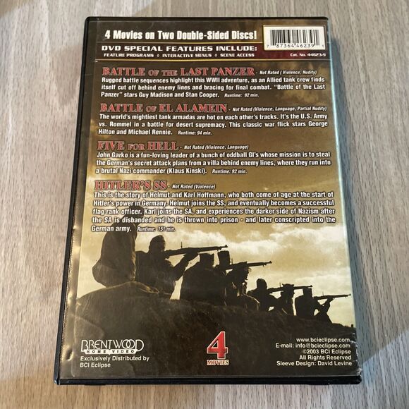 Battles of World War II - Four Movie DVD Set (DVD, 2003, 2-Disc Set) - Picture 7 of 11
